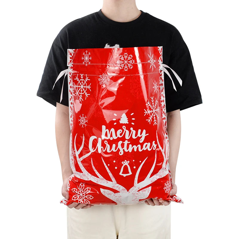 Jujaz™ Christmas Drawstring Gift Bags