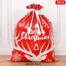 Jujaz™ Christmas Drawstring Gift Bags